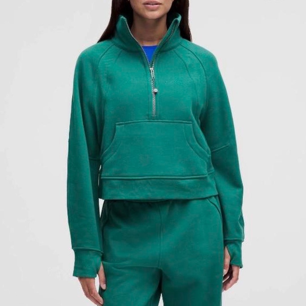 Lululemon Scuba Oversized Funnel-Neck Half Zip